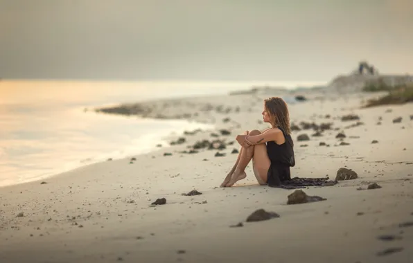 Picture sand, shore, tattoo, legs, Annie Of Antikov