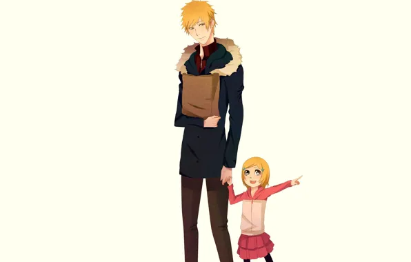 Girl, guy, Bleach, Bleach, Ichigo