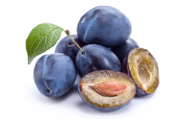 Picture background, fruit, plum, treat