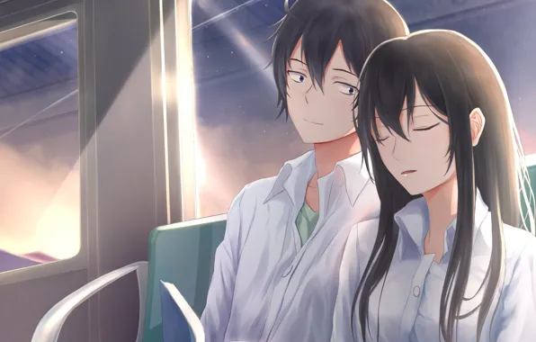 Girl, romance, guy, two, OreGairu