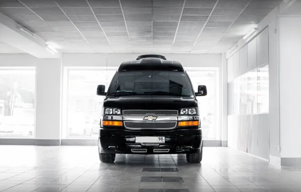 Car, machine, auto, city, fog, race, Chevrolet, car