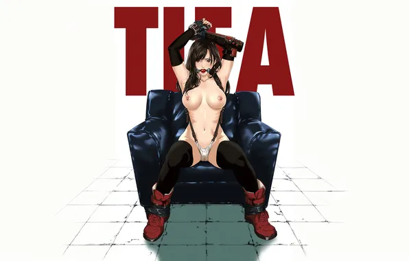 Game, character, Final Fantasy, art, erotic, digital art, artwork, Tifa Lockhart