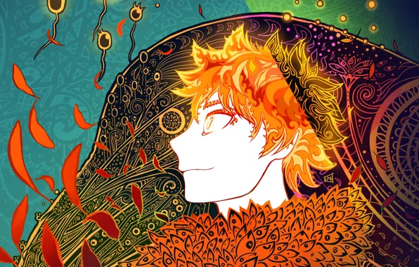 Patterns, anime, guy, volleyball, haikyuu!!, volleyball!!, Haikyuu