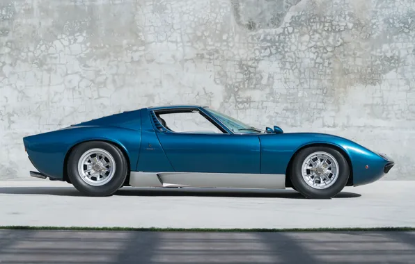 Wallpaper Lamborghini, side view, Miura, Lamborghini, Lamborghini Miura ...