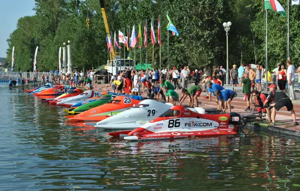 Speed, boats, race