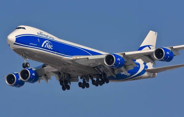 The plane, the rise, chassis, passenger, Boeing 747