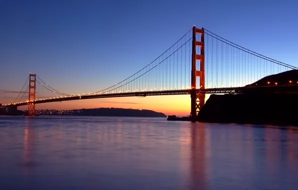 Picture Golden Gate Bridge, California, San Francisco