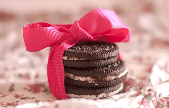 Gift, food, cookies, tape, chocolate