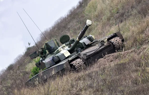 Picture tank, Ukraine, armor, military equipment, MBT, T-84 &ampquot;Stronghold&ampquot;