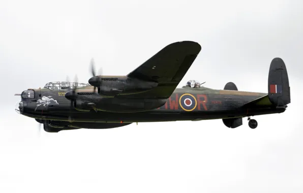 Picture bomber, British, four-engine, heavy, Avro Lancaster