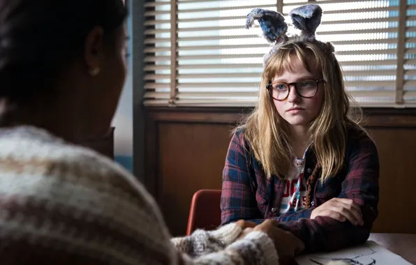 Girl, Blondie, Zoe Saldana, 2017, I Kill Giants, Hare Ears, Madison Wolfe, Barbara Thorson