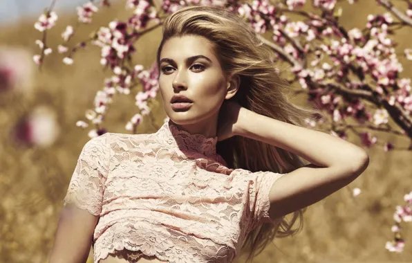 Picture model, spring, Hailey Baldwin, Hailey Rhode Bieber