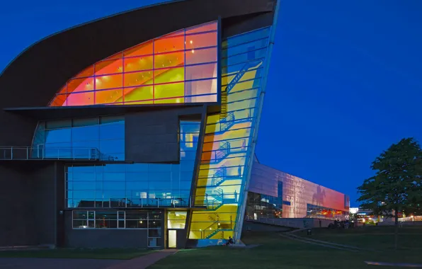 Lights, Finland, Helsinki, Museum Kiasma