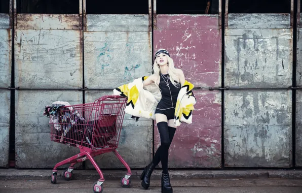 Girl, music, street, Asian, South Korea, k-pop, Seo In Young