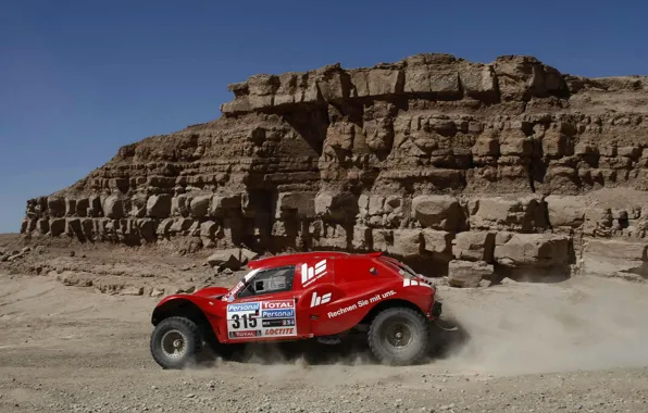 Sand, red, rock, stones, rally, rally, Buggy, Fast&Speed