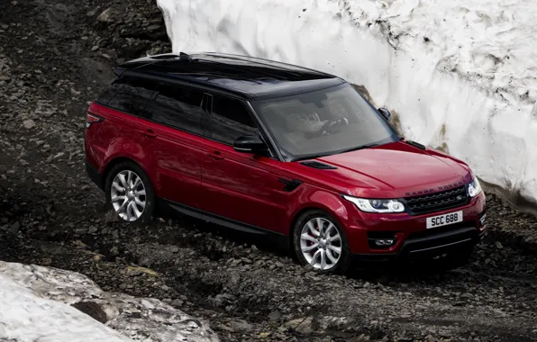 Dirt, Land Rover, Range Rover, Range Rover Sport, 2016, V8, 510 HP, 5.5 L.