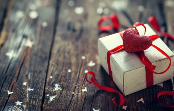 Love, holiday, gift, heart, heart, Valentine's Day, love, gift box