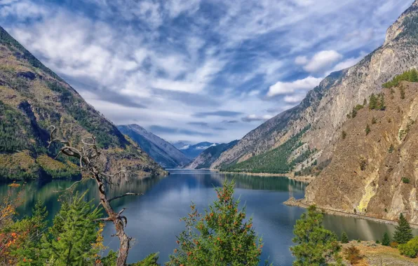 Canada, British Columbia, lake Seton