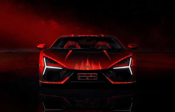 Lamborghini, front view, Opera, Unica, 2024, Stir, Lamborghini Scrambled, Unique Work