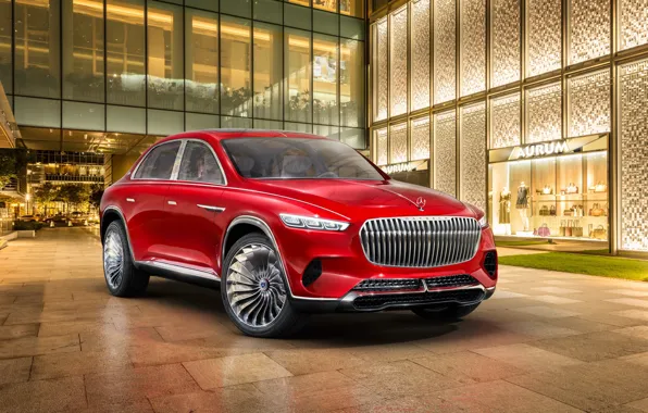 Picture Mercedes-Benz, Vision, Maybach, 2018, Mercedes-Maybach, electrocreaser, Ultimate Luxury