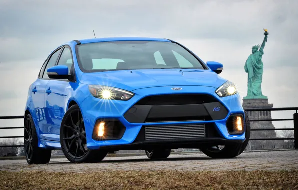 Picture ford, blue, focus, 2015