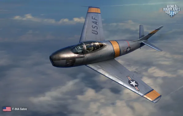 Picture Wargaming Net, World of Warplanes, World Of Aircraft, WoWP, F-86A Sabre, North American F-86A Sabre