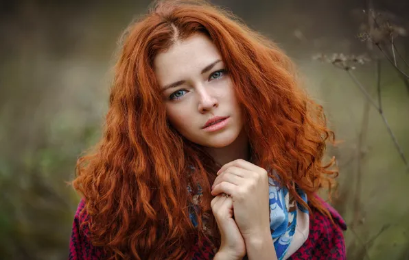 LOOK, FACE, RED, Anna Zabolotskaya, photographer Ivan Warhammer