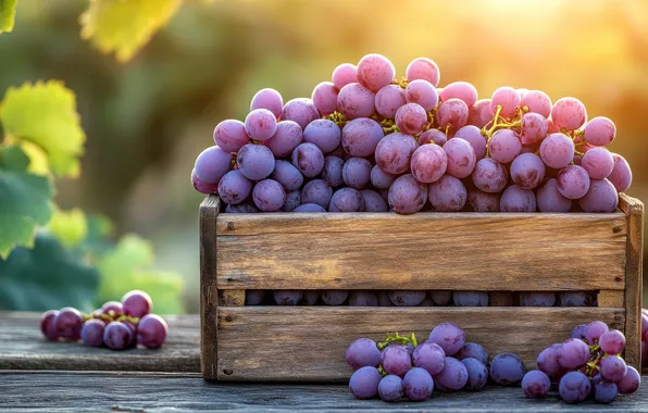 Purple, summer, leaves, light, berries, table, lilac, Board