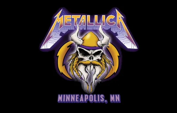 Picture background, skull, group, metallers, Metallica, Minneapolis, trash, James Hetfield