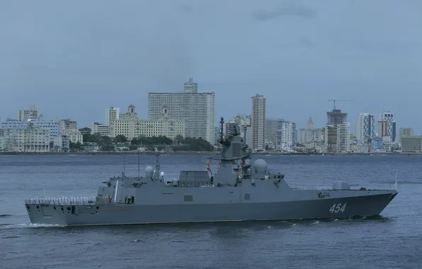 Frigate, Cuba, visit