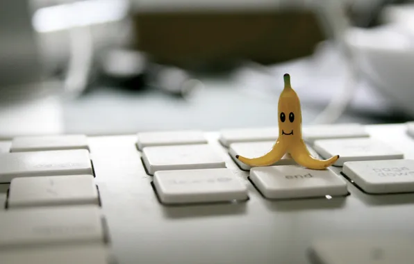 Picture skin, keyboard, banana