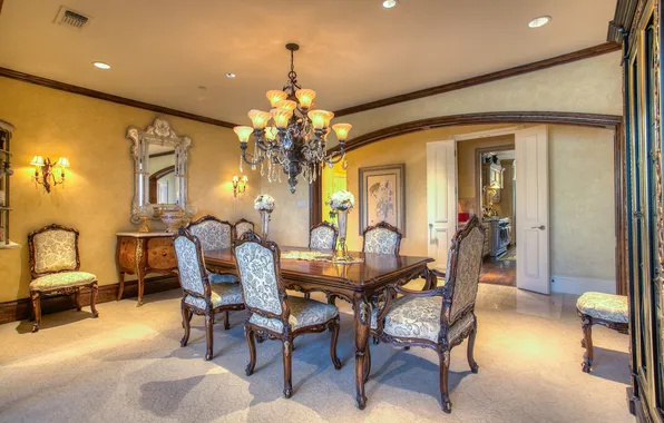 Picture home, luxury, dallas, texas, dining room