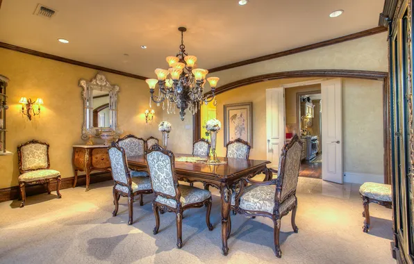 Home, luxury, dallas, texas, dining room