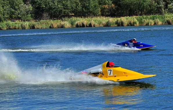 Speed, boats, race