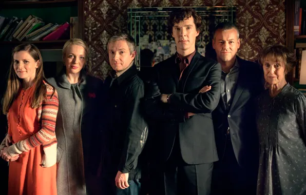 Picture Martin Freeman, Benedict Cumberbatch, Sherlock, Sherlock, John Watson, Sherlock Holmes, other, serial feature film