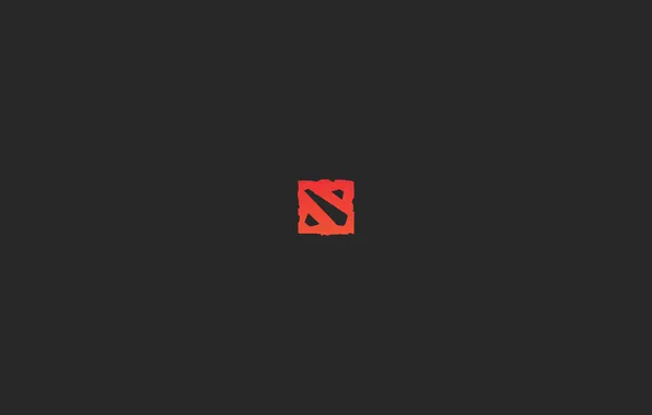 The game, logo, black background, DotA 2, dota 2, simple background, Centered