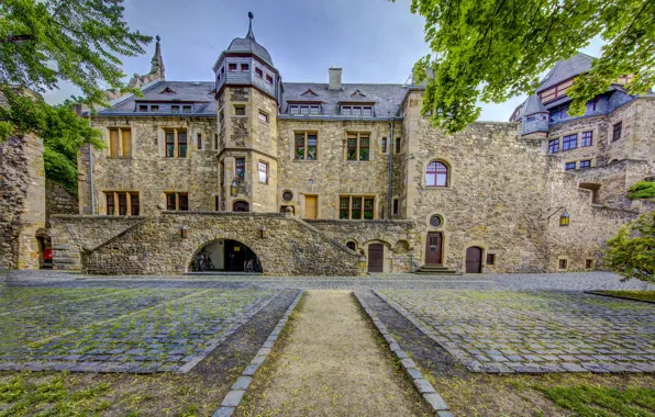 Picture castle, Germany, Alzey, Burg Alzey