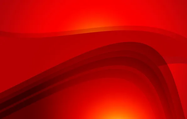 Picture wave, line, red, pattern, the volume