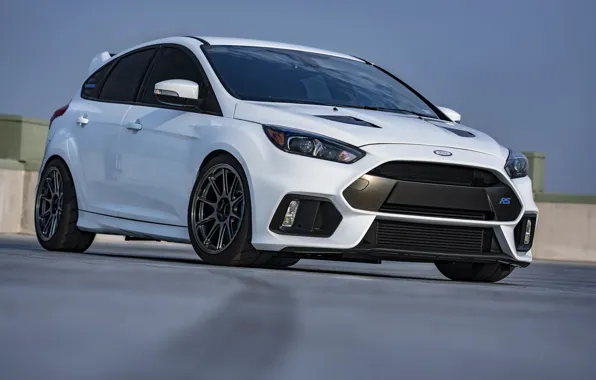 Wallpaper White, Ford, Parking, Focus, Mk3, Rs Images For Desktop 