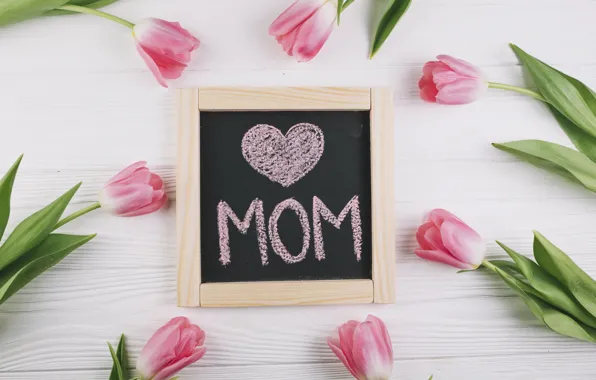 Flowers, tulips, love, pink, fresh, pink, flowers, tulips