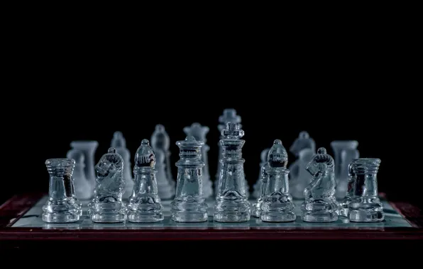 Background, chess, figure