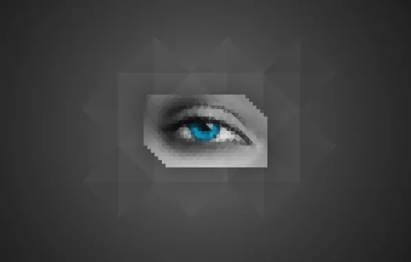 Eyes, polygon, low, eye, poly