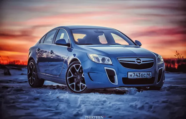 Picture machine, auto, snow, photographer, Opel, auto, photography, photographer