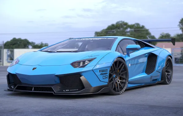 Picture Auto, Lamborghini, Machine, Car, Auto, Render, Aventador, Lamborghini Aventador