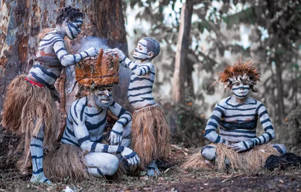 Bug Feast, Narku Tribe, Papua