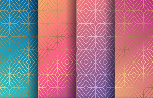 Background, colors, texture, geometry, ornament, pattern, seamless