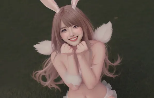 Girl, sexy, lingerie, pantsu, panties, pink hair, long hair, sexy girl