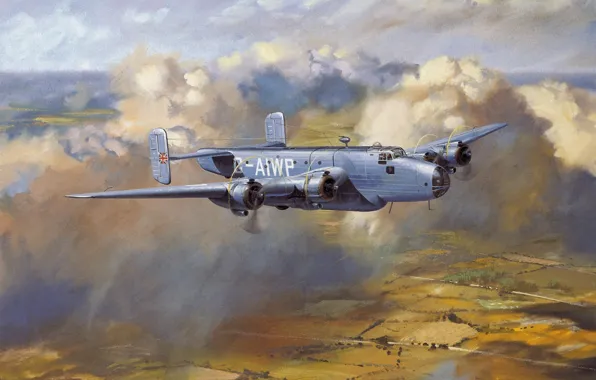 WW2, Energo5, Handley Page Halifax, British aircraft