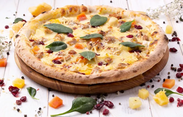 Cheese, pizza, spices, filling