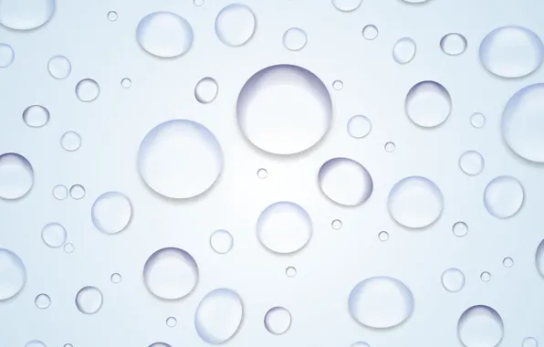 Bubbles, Background, Blue, Texture